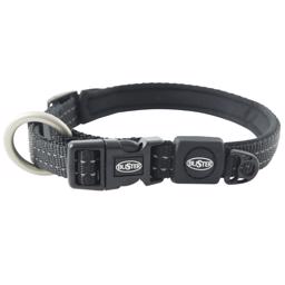 Hundhalsband med klickreflex och neoprensvart